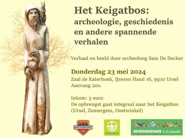 Het Keigatbos: een bos boordevol geschiedenis en archeologie...