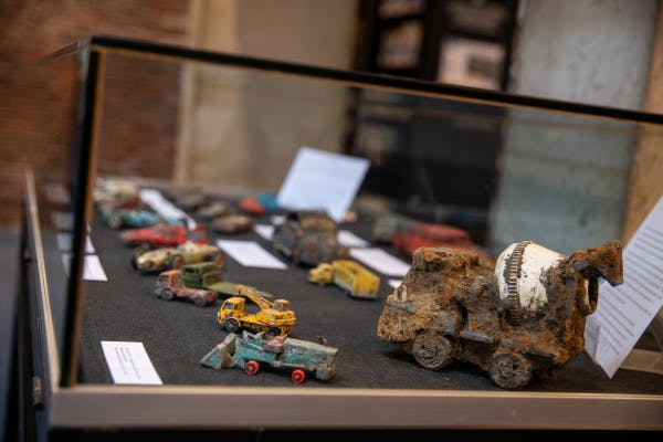 Collectie archeologische speelgoedauto's